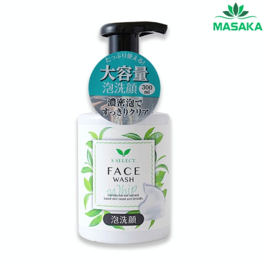 SỮA RỬA MẶT TẠO BỌT CHIẾT XUẤT TRÀ XANH S SELECT