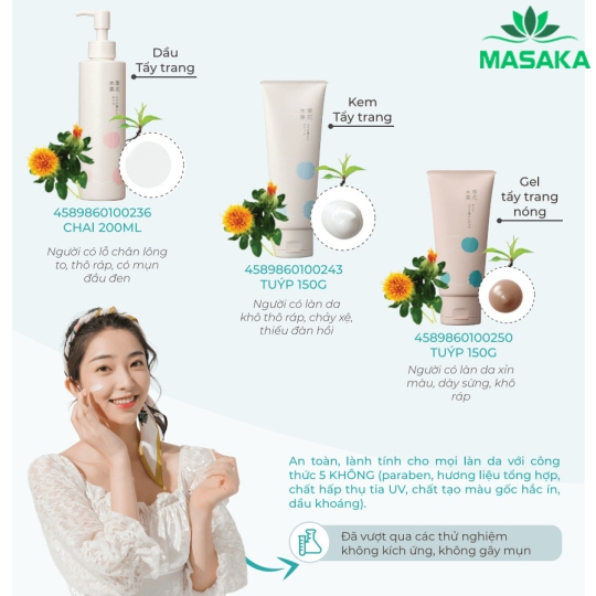 GEL TẨY TRANG NÓNG SOKAMOCKA