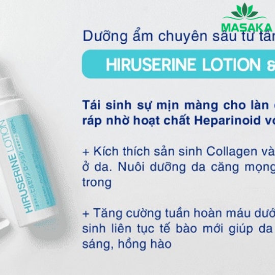 KEM DƯỠNG MỀM MỊN VÀ LÀM TRẮNG DA HIRUSERINE