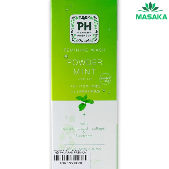 DUNG DỊCH VỆ SINH PH JAPAN PREMIUM HƯƠNG BẠC HÀ  