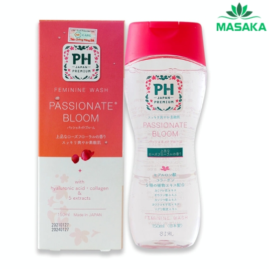 DUNG DỊCH VỆ SINH PHỤ NỮ PH JAPAN PREMIUM HƯƠNG HOA HỒNG
