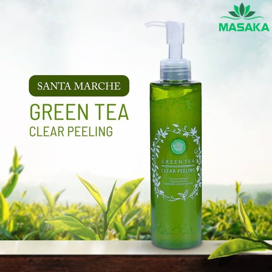 GEL TẨY TẾ BÀO CHẾT TRÀ XANH SANTA MARCHÉ