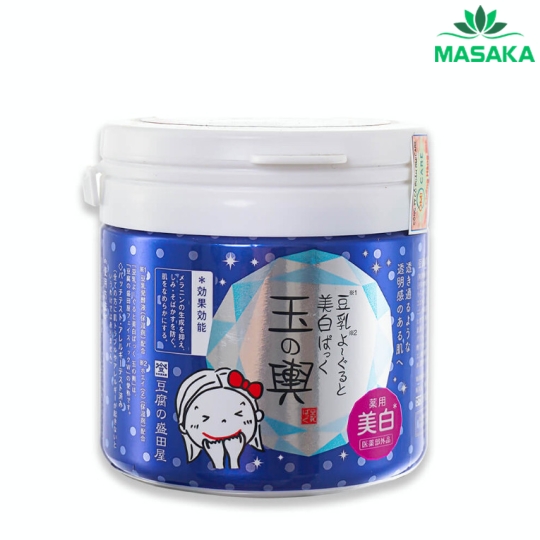 MẶT NẠ HŨ ĐẬU NÀNH, SỮA CHUA TOFU MORITAYA VỎ XANH (DƯỠNG TRẮNG)