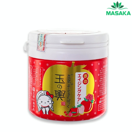 MẶT NẠ HŨ ĐẬU NÀNH, SỮA CHUA TOFU MORITAYA VỎ ĐỎ (CHỐNG LÃO HÓA)