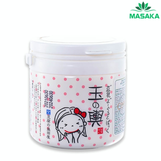 MẶT NẠ HŨ ĐẬU NÀNH, SỮA CHUA TOFU MORITAYA VỎ TRẮNG (DƯỠNG ẨM)