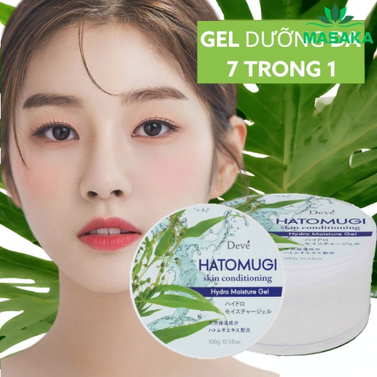 GEL DƯỠNG ẨM DA CHIẾT XUẤT HẠT Ý DĨ DEVE (300G)