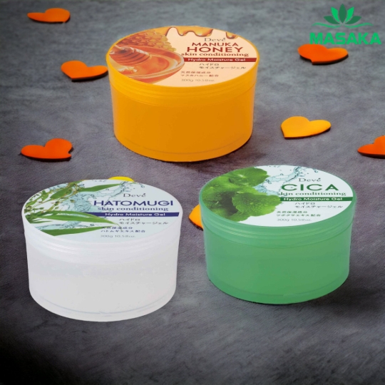 GEL DƯỠNG ẨM DA CHIẾT XUẤT HẠT Ý DĨ DEVE (300G)