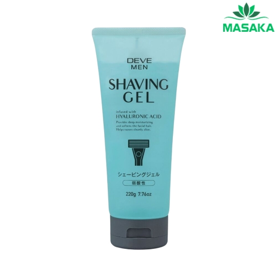 GEL CẠO RÂU DEVE (DEVE MEN SHAVING GEL)