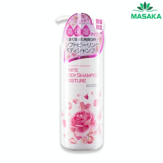 SỮA TẮM TRẮNG DA, DƯỠNG ẨM MANIS (HƯƠNG HOA HỒNG)