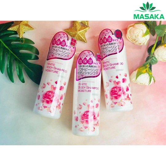 SỮA TẮM TRẮNG DA, DƯỠNG ẨM MANIS (HƯƠNG HOA HỒNG)