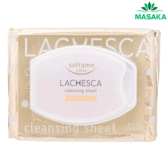 KHĂN ƯỚT TẨY TRANG SIÊU DƯỠNG ẨM SOFTYMO LACHESCA