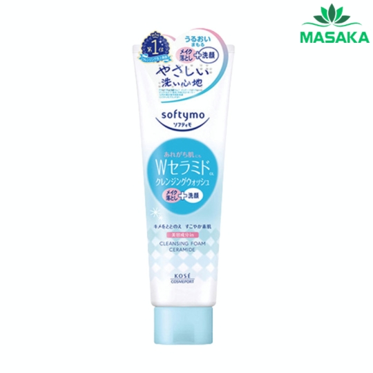 SỮA RỬA MẶT & TẨY TRANG TẠO BỌT DƯỠNG ẨM BỔ SUNG CERAMIDE SOFTYMO
