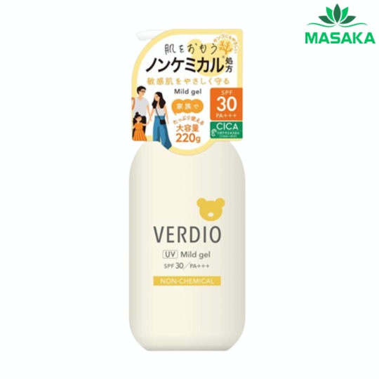 GEL CHỐNG NẮNG DỊU NHẸ CHO DA NHẠY CẢM OMI VERDIO SPF30 PA+++ 220G - OMI BROTHERS
