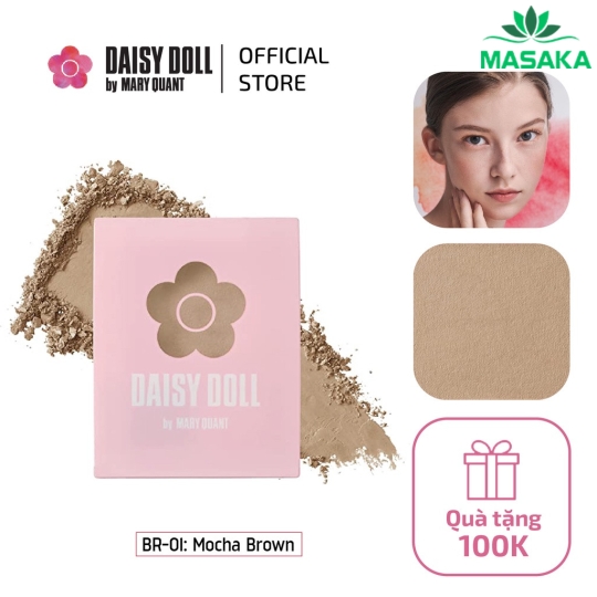 PHẤN MÁ DAISY DOLL BR-01 MOCHA BROWN