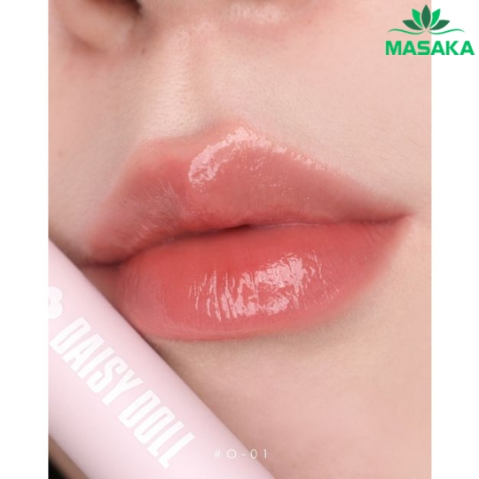 SON TINT BÓNG DAISY DOLL O-01 PEACH CORAL      