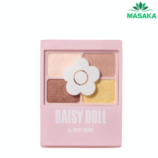 BẢNG PHẤN MẮT 4 MÀU DAISY DOLL BR-04 (HONEY BROWN) 