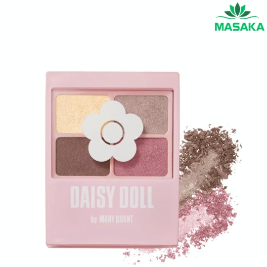 BẢNG PHẤN MẮT 4 MÀU DAISY DOLL GR-01 (PINK GREIGE)