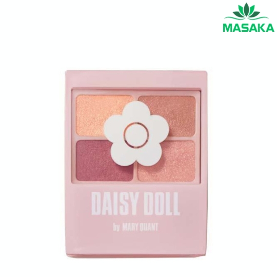 BẢNG PHẤN MẮT 4 MÀU DAISY DOLL R-01 (LYCHEE RED)
