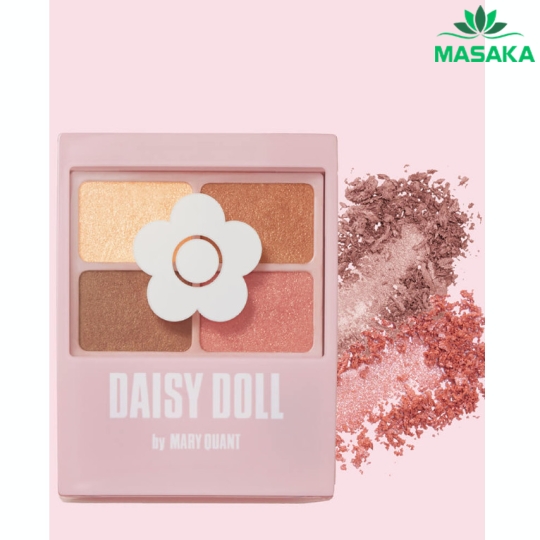 BẢNG PHẤN MẮT 4 MÀU DAISY DOLL BR-02 (WARM BROWN)