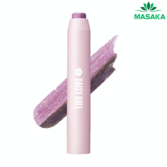PHẤN MẮT 2 MÀU DẠNG THỎI DAISY DOLL P-01 DUSTY PURPLE