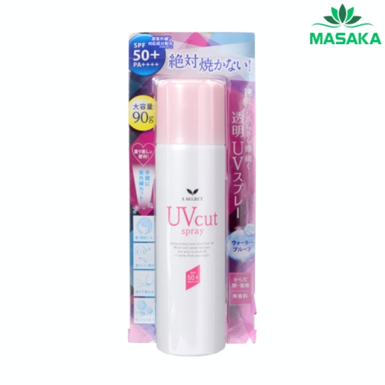 XỊT CHỐNG NẮNG S SELECT NHẬT BẢN (SPF50+ PA++++)