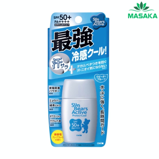 KEM CHỐNG NẮNG CHỐNG THẤM NƯỚC, LÂU TRÔI MÁT LẠNH OMI SUNBEARS SPF 50+ PA++++ - OMI BROTHERS