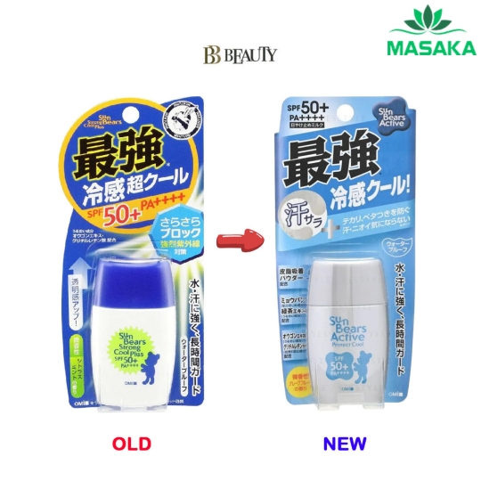 KEM CHỐNG NẮNG CHỐNG THẤM NƯỚC, LÂU TRÔI MÁT LẠNH OMI SUNBEARS SPF 50+ PA++++ - OMI BROTHERS