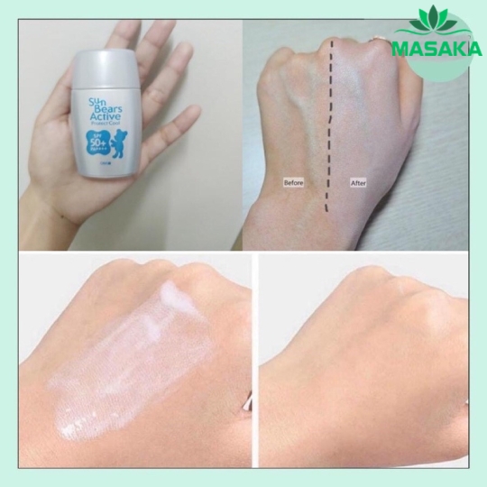 KEM CHỐNG NẮNG CHỐNG THẤM NƯỚC, LÂU TRÔI MÁT LẠNH OMI SUNBEARS SPF 50+ PA++++ - OMI BROTHERS