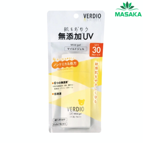 GEL CHỐNG NẮNG DỊU NHẸ CHO DA NHẠY CẢM OMI VERDIO SPF30 PA+++ 80G - OMI BROTHERS