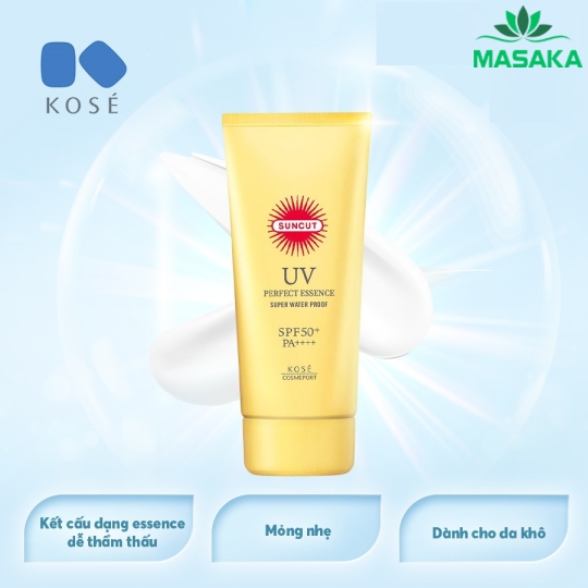 TINH CHẤT CHỐNG NẮNG SIÊU CHỐNG THẤM NƯỚC SUNCUT 60 G