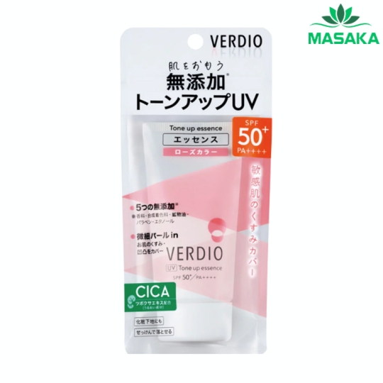 TINH CHẤT CHỐNG NẮNG NÂNG TONE SÁNG HỒNG DÀNH CHO DA NHẠY CẢM OMI VERDIO SPF50+ PA++++ - OMI BROTHERS