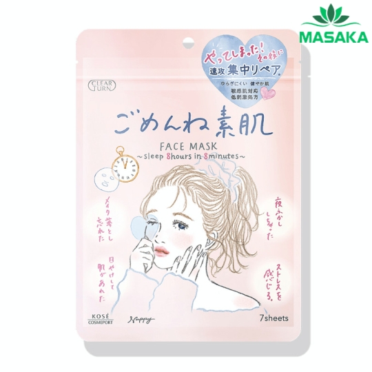 MẶT NẠ DƯỠNG DA CAO CẤP CLEAR TURN KOSÉ