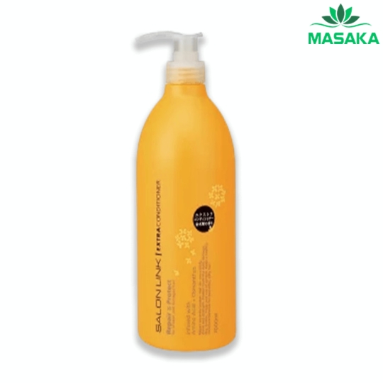 DẦU XẢ SIÊU DƯỠNG PHỤC HỒI TÓC HƯ TỔN CHỨA CHIẾT XUẤT HOA MỘC VÀNG SALON LINK