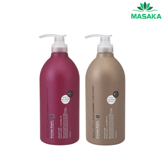 DẦU XẢ HOA TRÀ PHỤC HỒI TÓC HƯ TỔN SALON LINK (1000ML)