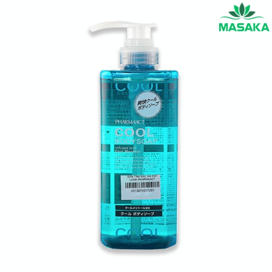 SỮA TẮM BẠC HÀ MÁT LẠNH PHARMAACT (550ML)