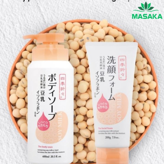SỮA TẮM TINH CHẤT SỮA ĐẬU NÀNH SHIKIORIORI