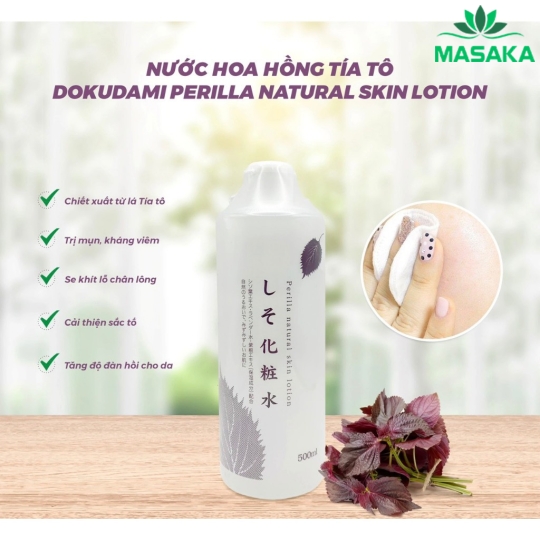 NƯỚC DƯỠNG DA CHIẾT XUẤT TÍA TÔ SHISO (CHAI 500ML)