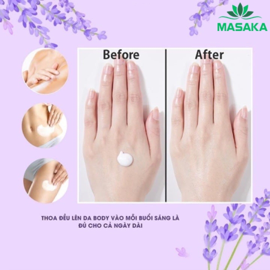 SỮA DƯỠNG THỂ CHỐNG NẮNG NÂNG TONE VÀ DƯỠNG ẨM DA HATOMUGI SPF31 PA+++  (CHAI 250ML)
