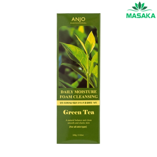 SỮA RỬA MẶT ANJO PROFESSIONAL DAILY FOAM CLEANSING GREEN TEA