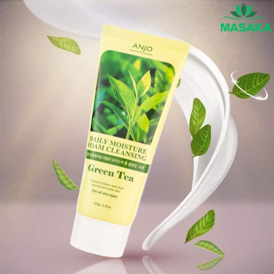 SỮA RỬA MẶT ANJO PROFESSIONAL DAILY FOAM CLEANSING GREEN TEA