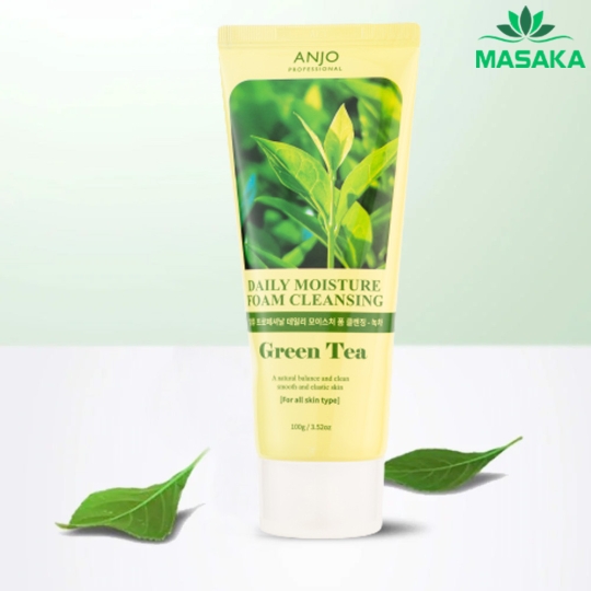 SỮA RỬA MẶT ANJO PROFESSIONAL DAILY FOAM CLEANSING GREEN TEA