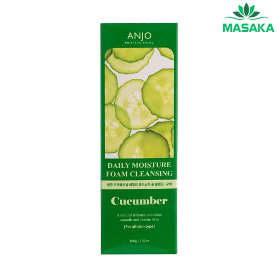SỮA RỬA MẶT ANJO PROFESSIONAL FOAM CLEANSING CUCUMBER 