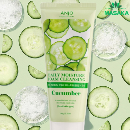 SỮA RỬA MẶT ANJO PROFESSIONAL FOAM CLEANSING CUCUMBER 