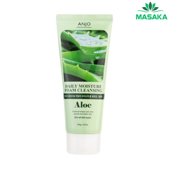 SỮA RỬA MẶT ANJO PROFESSIONAL DAILY FOAM CLEANSING ALOE
