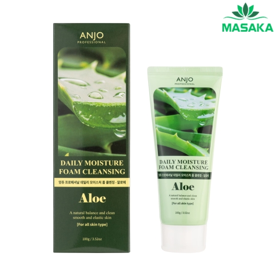 SỮA RỬA MẶT ANJO PROFESSIONAL DAILY FOAM CLEANSING ALOE