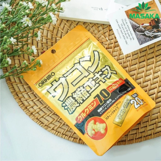 THỰC PHẨM BẢO VỆ SỨC KHỎE CONDENSE TURMERIC EXTRACT 20 STICKS