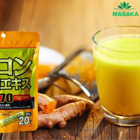 THỰC PHẨM BẢO VỆ SỨC KHỎE CONDENSE TURMERIC EXTRACT 20 STICKS