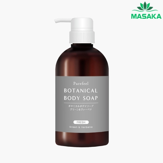 SỮA TẮM PUREFEEL BOTANICAL BODY SOAP GREEN VERBENA SCENT 450ML