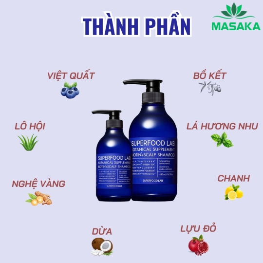 DẦU GỘI BIOTIN + SCALP SHAMPOO