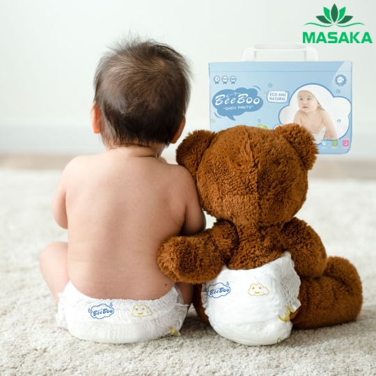 TÃ DÁN BEEBOO SIZE M 42 MIẾNG ( TỪ 6 - 11KG)